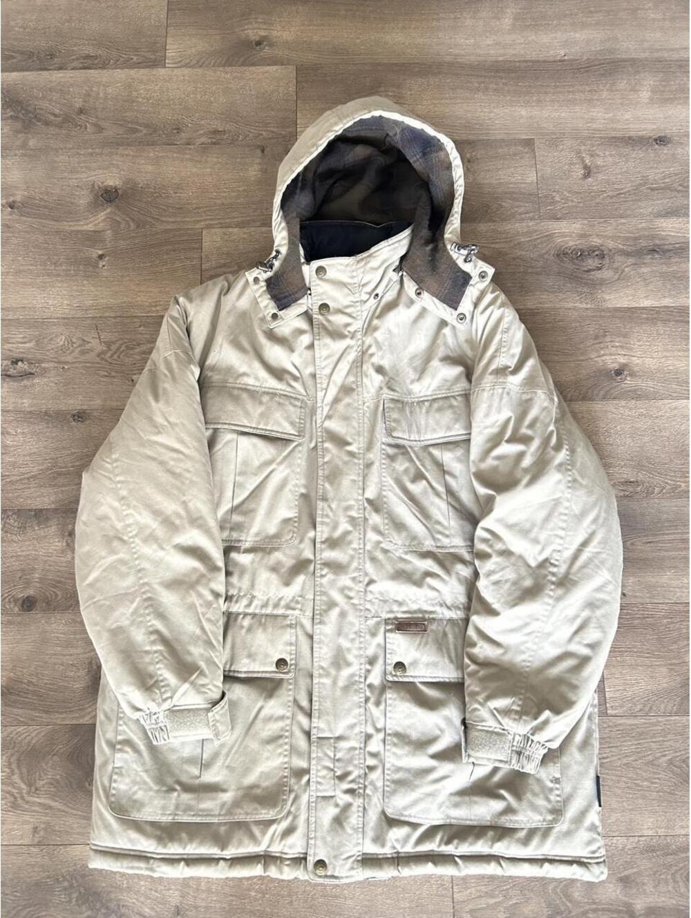 pacific trail vintage hooded field jacket SIZE XL | 90s outdoor gorpcore